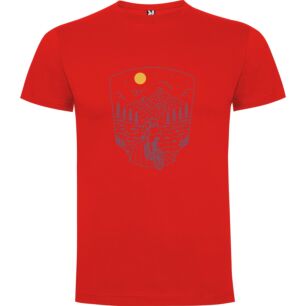 Mountain Road Biker Tshirt