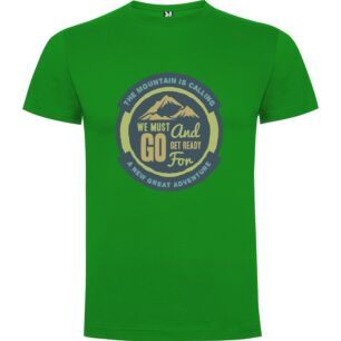 Mountain's Call: Adventure Awaits Tshirt