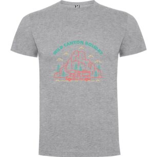 Mountainous Caravan Adventure Tshirt