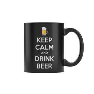 Μαγική Κεραμική Κούπα Keep Calm Drink Beer