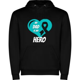 My Hero in Teal Φούτερ με κουκούλα