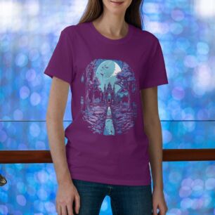 Mysterious Night at the Forgotten Cemetery Tshirt