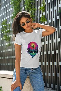 Mystic Alien Sunset Tshirt