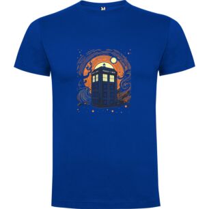 Mystic Tardis Moon Tshirt