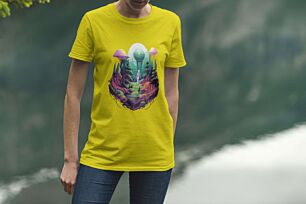 Mystical Encounter in an Alien Forest Tshirt