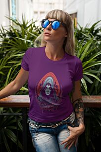 Mystical Hooded Figure Tshirt