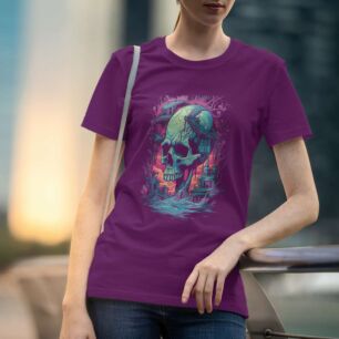 Mystical Skull Landscape Tshirt