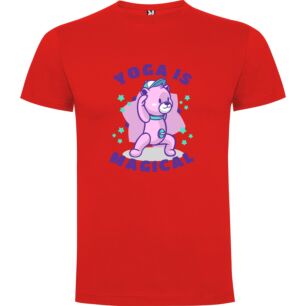 Mystical Yoga Teddy Bear Tshirt