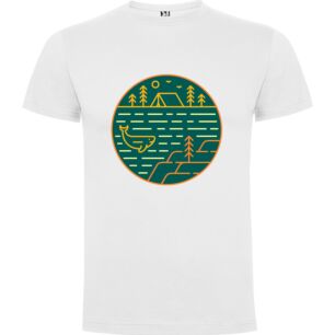 Nature's Linear Escape Tshirt