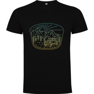 Neon Jeep Adventure Tshirt