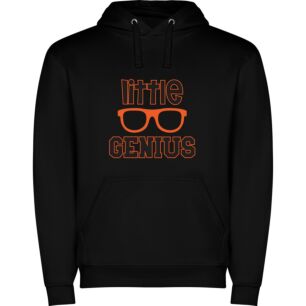 Nerdy Genius Glasses Φούτερ με κουκούλα