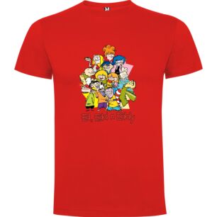 Nostalgic Cartoon Characters Tshirt