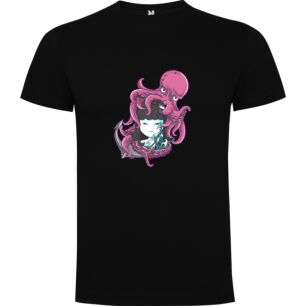 OctoGoddess Sticker Art Tshirt