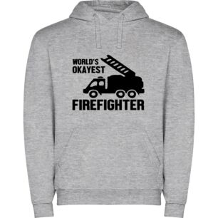 Okayest Rottweiler Firefighter: Yah! Φούτερ με κουκούλα