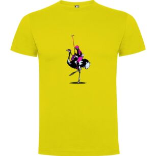 Ostrich Madness Illustrated Tshirt