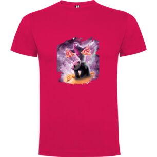 Panda Pizza Space Adventure Tshirt