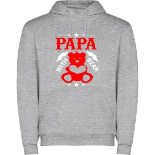 Papa's Beloved Teddy Φούτερ με κουκούλα