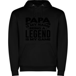 Papa, the Legendary Daddy Φούτερ με κουκούλα