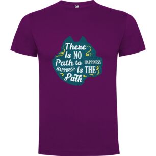 Path to Happiness Art Tshirt