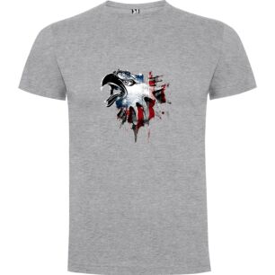 Patriotic Eagle Emblem Tshirt