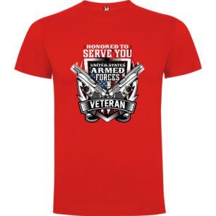 Patriotic Military Artwork Tshirt