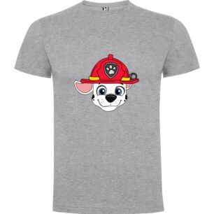 Paw Fire Mascot Illustration Tshirt