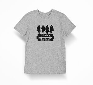 Peaky Blinders Heathered Grey T-Shirt