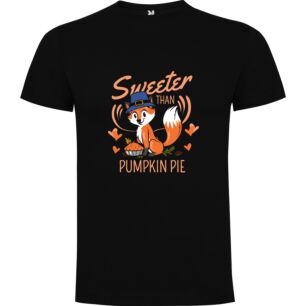 Pie-wielding Fox Cutie Tshirt