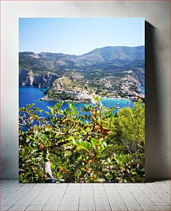 Πίνακας, A Beautiful Coastal Village Ένα όμορφο παραθαλάσσιο χωριό