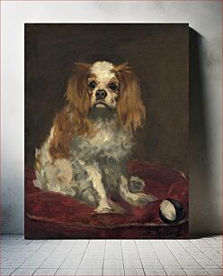 Πίνακας, A King Charles Spaniel (c. 1866) by Edouard Manet