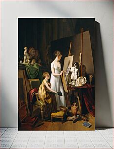 Πίνακας, A Painter's Studio (ca. 1800) by Louis–Léopold Boilly
