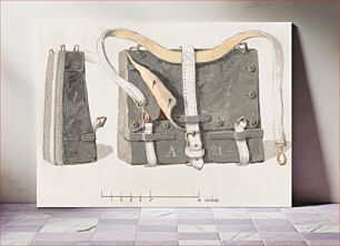 Πίνακας, A Soldier's Knapsack: Two Studies, Side and Front View