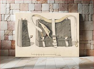 Πίνακας, A Soldier's Knapsack: Two Studies, Side and Front View