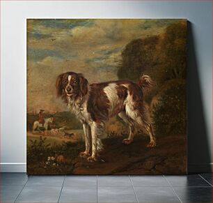 Πίνακας, A spaniel (1653) by Paulus Potter