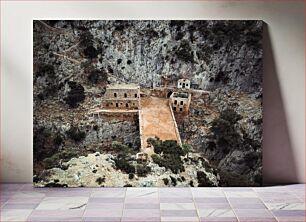 Πίνακας, Abandoned Stone Building in the Mountains Εγκαταλελειμμένο πέτρινο κτίριο στα βουνά