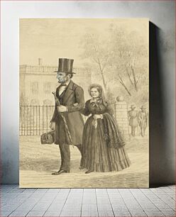 Πίνακας, Abraham and Mary Todd Lincoln