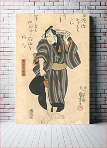 Πίνακας, Actor kimpira by Utagawa Kuniyoshi, Utagawa Kuniyoshi