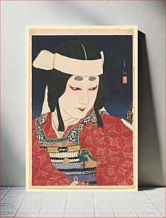 Πίνακας, Actor Nakamura Shikaku II as Lady Shizuka at Horikawa Palace, from the series “Creative Prints: Collected Portraits by Shunsen”