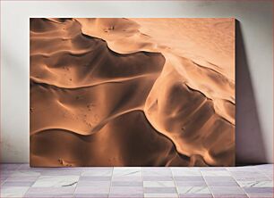 Πίνακας, Aerial View of Sand Dunes Αεροφωτογραφία των αμμοθινών