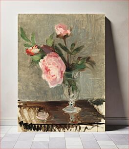 Πίνακας, Aesthetic peonies painting