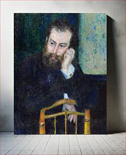 Πίνακας, Alfred Sisley (1876) by Pierre-Auguste Renoir