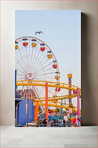 Πίνακας, Amusement Park Ferris Wheel Λούνα Παρκ Τροχός λούνα παρκ