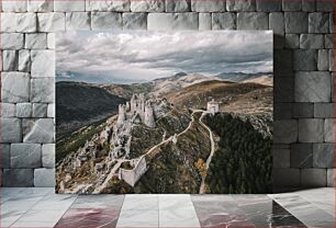 Πίνακας, Ancient Castle in the Mountains Αρχαίο Κάστρο στα Βουνά