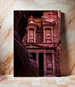 Πίνακας, Ancient Petra Treasury Θησαυροφυλάκιο της Αρχαίας Πέτρας