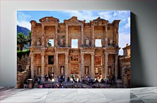 Πίνακας, Ancient Ruins with Visitors Αρχαία ερείπια με επισκέπτες