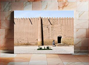 Πίνακας, Ancient Wall and Woman Αρχαίο τείχος και γυναίκα