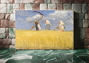 Πίνακας, Anna Ancher - Harvesters