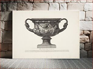 Πίνακας, Another view of the Warwick Vase by Giovanni Battista Piranesi