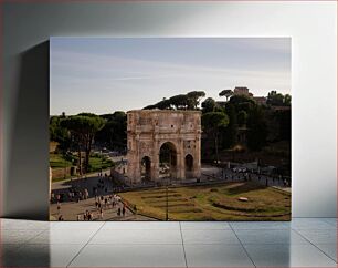 Πίνακας, Arch and Trees in Rome Αψίδα και δέντρα στη Ρώμη