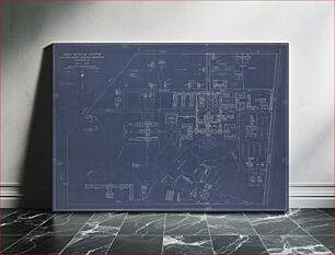 Πίνακας, Army Medical Center, Walter Reed General Hospital, Washington, D.C., post map